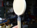 magnifying glass ceramic piece